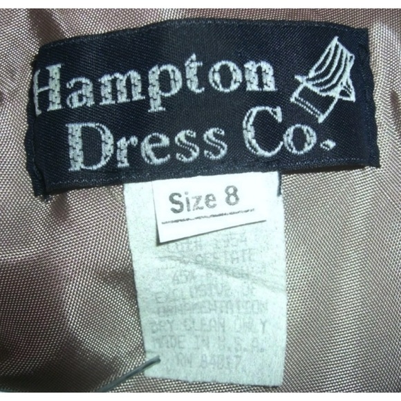 Hampton Dress Co Vintage 90’s Studded Jewel Earthy Boho Cottage Academia Preppy - Picture 11 of 12